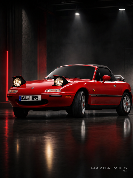 Cinematic Garage Style – Personalisiertes Auto Poster